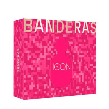 Imagem de Kit Banderas The Icon Perfume Feminino Eau de Parfum 100ml + Desodorante Spray 150ml