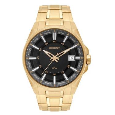 Imagem de Relógio Orient Masculino Mgss1143 P1kx Dourado Preto