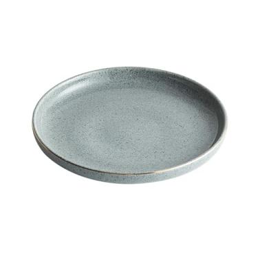 Imagem de Lata de lixo Prato plano de bife, prato criativo de alta qualidade, prato comercial, restaurante, talheres, prato de cerâmica vintage(10 inch)