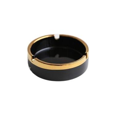 Imagem de Cinzeiro de ervas daninhas cinzeiro de cerâmica de luxo com luz nórdica, cinzeiro criativo para casa e sala de estar, cinzeiro moderno simples com personalidade for escritório cinzeiros para cigarros