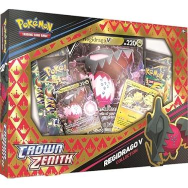Imagem de Pokemon TCG: SAS 12.5 Crown Zenith Regidrago V Box