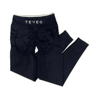 Imagem de Shorts De Yoga De Cintura Alta Para Mulheres, Calças De Fitness Para C