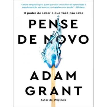 Imagem de Livro Pense de Novo