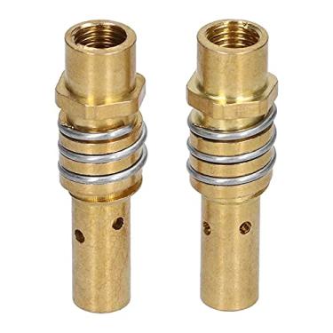 Imagem de aqxreight 20 Peças Tocha de Soldagem Suporte de Ponta de Contato Bico Difusor de Gás para Pistolas MIG MAG Rosca Fêmea 15AK e Resistência Alto Processo CNC de Preferência Feito de Processamento Após