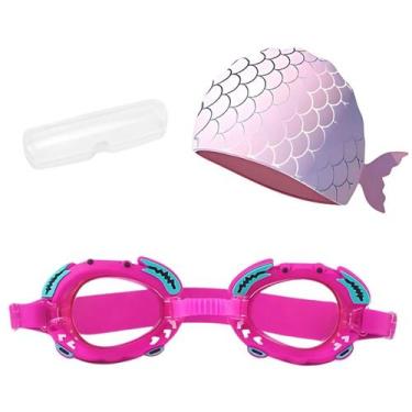 Imagem de Óculos Natação Piscina Infantil Crianças Hero Band B1, Rosa pink peixe