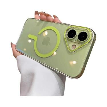 Imagem de Capa Magnética Ultrafina Transparente De PC Magsafe Para iPhone 17 16 