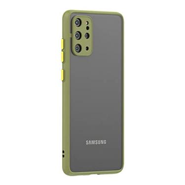 Imagem de Capa protetora da lente da câmera para Samsung A51 A12 A71 A50 A72 A52 A32 A21s A70 S8 S10 Plus Note 10 20 S21 ultra S20 FE Matte Cover, verde, para a nota 10