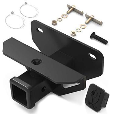 Imagem de Tyger Auto Kit combo de engate e capa TG-HC3D002B Classe 3 serve para Dodge Ram 1500 e 2003-2013 Ram 2500/3500 estilo de fábrica de 5 cm, receptor traseiro de engate de reboque de reboque