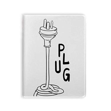 Imagem de Caderno de três furos para desenho manual com capa macia