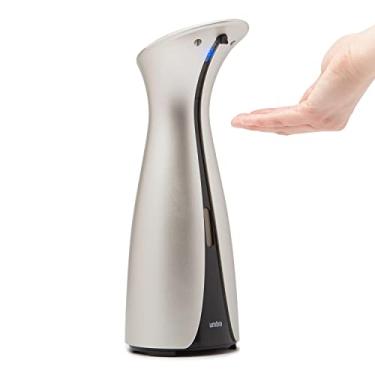 Imagem de Umbra Otto Dispenser moderno de detergente e sabonete liquido automatico com sensor, Níquel, 8.5 OZ