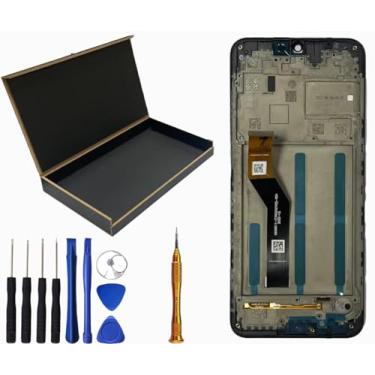 Imagem de SECRETIGER Tela LCD (pantalla) Montagem digitalizador sensível ao toque com moldura de substituição para WIKO VOIX U616AT 6,5 polegadas