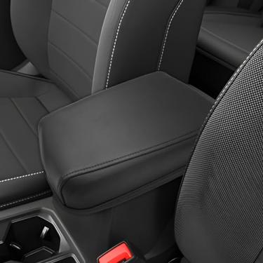 Imagem de SXCY Capa para apoio de braço VW Taos/Tiguan 2024 para Volkswagen Taos/Tiguan 2024 Acessórios 2022-2024 Taos/2018-2024 Tiguan Capa de console central 2024 Taos Capa de console central (capa de couro