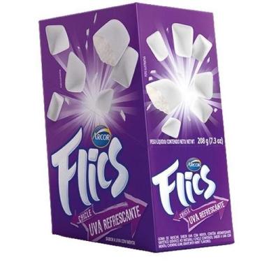 Imagem de Chiclete FLICS UVA - C/ 12 un - Arcor