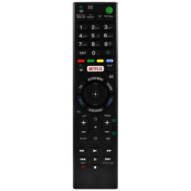 Imagem de Controle Compatível Sony Kdl-48r555c Rmt-tx1028 Com Netflix - FBG
