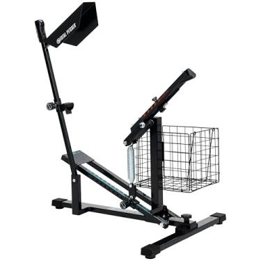 Imagem de Franklin Sports Total Pitcher Baseball + Softball Training Aid - Máquina de arremesso + Lançador de bola para rebater + prática de campo - Máquina de arremesso portátil com mola para quintal + gaiola