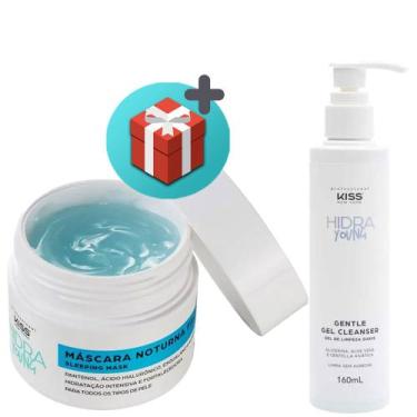 Imagem de Combo Máscara Noturna Mais Gel de Limpeza para a Pele dos Sonhos Kiss 