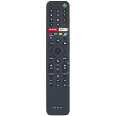 Imagem de Novo controle remoto de substituição por voz RMF-TX500P adequado para Sony Smart TV A8H Series, X85G Series, X95G Series, X8000, X8500 Series, X9000 Series, X9500 Series KD85X8500G KD85X9500G KD
