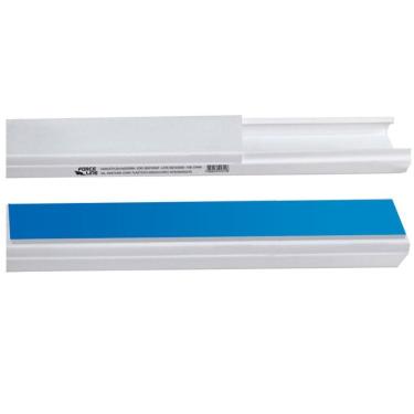 Imagem de Canaleta Com Adesivo De 2 Metros Branco Forceline