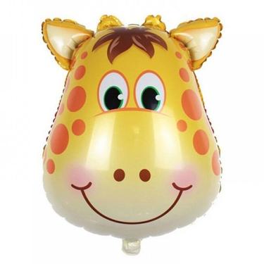 Imagem de Balão Metalizado Cabeça De Girafa - 24 Polegadas