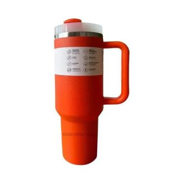 Imagem de Garrafa Térmica De Aço Inoxidável De Grande Capacidade (1,18L) Com Tam