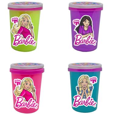Imagem de 4x SLIME COM CHARMS 180G - BARBIE - SORTIDO - DOCE BRINQUEDO
