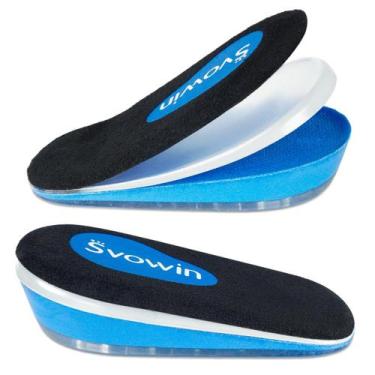 Imagem de Heel Wedge Lift Svowin 3 camadas ajustáveis para o comprimento da pern