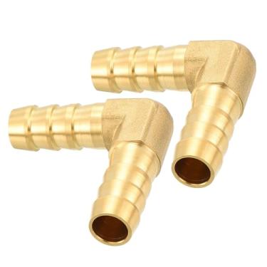 Imagem de Kozelo Pacote com 5 acessórios de mangueira de latão Farpa de mangueira de 3/20.3 cm para acessórios de 3/20.3 cm para máquinas domésticas, banheiras de massagem e sistemas de irrigação