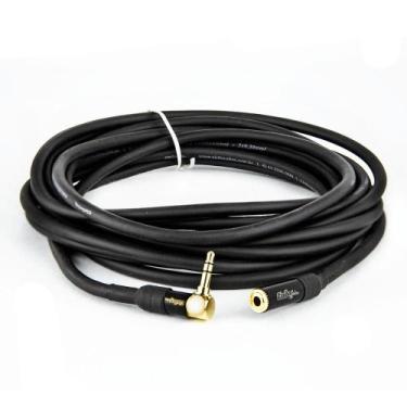 Imagem de Cabo Adaptador Jack P2 Para P2 90º Graus Estéreo - CIRILO CABOS, 0,2 C