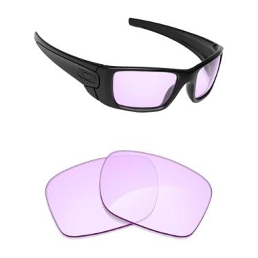 Imagem de Alphax Lentes de reposição rosa não polarizadas para óculos de sol Oakley Fuel Cell OO9096