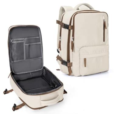 Imagem de WONHOX mochila de viagem, A94 - bege marrom, Large, Puro