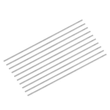 Imagem de Haste de aço redonda, 0,8 mm HSS 63-65 HRC Ferramenta de estoque de barra de torno 60 mm de comprimento para eixo de engrenagem de furadeira de tornos de perfuração de máquina de mandrilar eixo