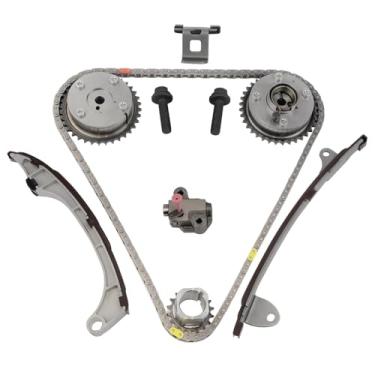 Imagem de BHB Kit de corrente de distribuição do motor compatível com Toyota Camry 2010-2012 Sienna Scion TC 2011-2012 Compatível com RAV4 Highlander Venza 2009-2012 substituição 13070-0V010 13070-0V011 13070