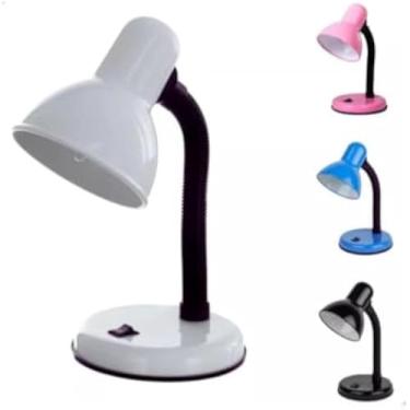 Imagem de Luminaria de Mesa Flexivel Comoda Escrivaninha