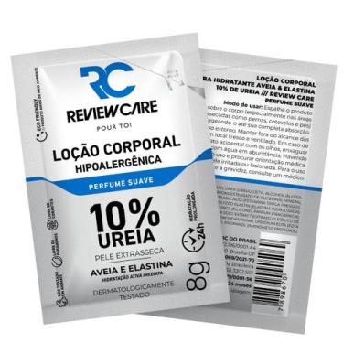 Imagem de Loção Hidratante Corporal Pele Seca 10% Ureia Com Perfume 8g Sachê Rev