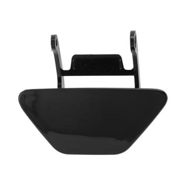 Imagem de VekAuto Tampa do bocal da arruela do farol dianteiro esquerdo para BMW 528i 2012-2013 2.0L L4 - Gas No. 51117246869 Tampa do bocal de acabamento do para-choque plástico preto 1 peça