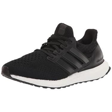 Imagem de adidas Ultraboost 5.0 DNA Tênis de corrida masculino, preto/preto/verde feixe, tamanho 42, Preto/Preto/Verde Feixe, 44