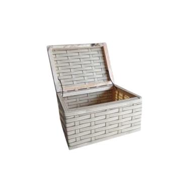 Imagem de Baú Decorativo N2 para Presentes e Lembrançinhas (CAPUCINO)