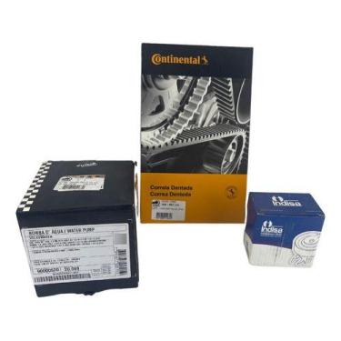 Imagem de Kit bomba dagua correia dentada e tensor gol g2 g3 g4 1.0 8v - Urba