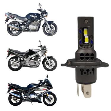 Imagem de Lâmpada UltraLed PK20 Nano Headlight Farol Alto e Baixo Moto Suzuki H4
