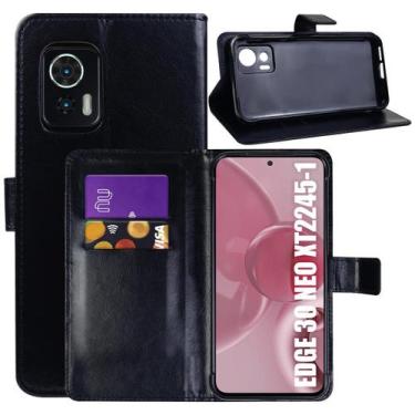 Imagem de Capinha Capa De Celular Carteira Compativel Moto Edge 30 Neo 6.3 XT224