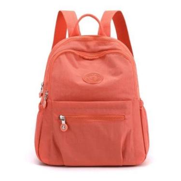 Imagem de Mochila Feminina Impermeável Tactal Passeio  Ótimo, Salmão