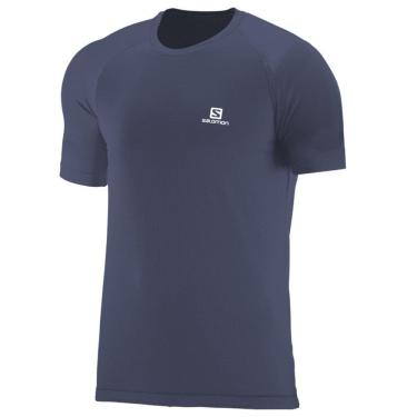 Imagem de Camiseta Segunda Pele Salomon Thermo UV50 m. Curta Masculina