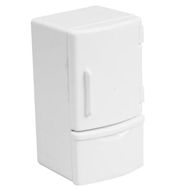 Imagem de HEMOTON Flor Artificial Cozinha Fingir Brincar Brinquedo Minúsculo Mini Geladeira Casa De Bonecas Mini Cozinha Criança Casa De Bonecas Mini Geladeira Brinquedos Boneca Freezer Brinquedos