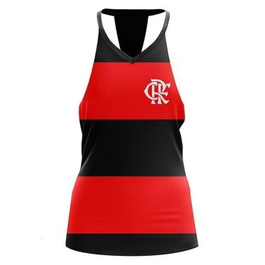 Imagem de Regata Feminina Flamengo Camiseta Nadador Flatri-Feminino