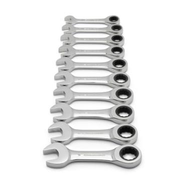 Imagem de GEARWRENCH Conjunto métrico de 10 peças de chave de catraca de 12 pontos | 9520D