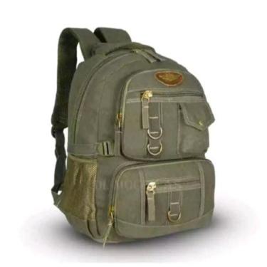 Imagem de Mochila de costas reforçada kvn lona resistente 30L para trabalho, fac