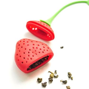 Imagem de Infusor De Chá  De Silicone Frutas - NoBrand