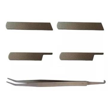 Imagem de Lâmina Faquinha Overlock Chinesinha Verdinha Semi Industrial e Overloq