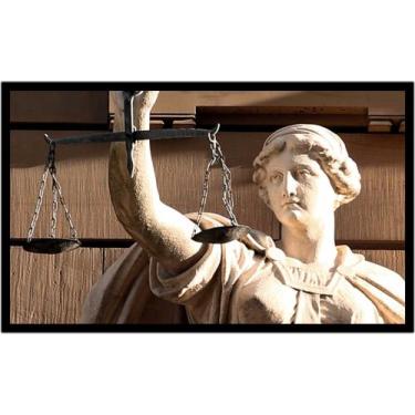 Imagem de Quadro Decorativo Direito Têmis Advogados Escritórios Quartos Salas Co