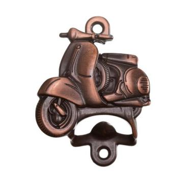 Imagem de Abridor Garrafa Lambreta Moto Retrô Vintage - Metallica Acessórios , C